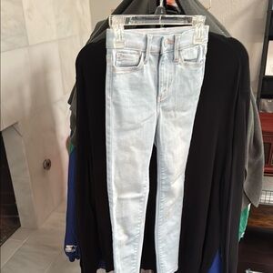 Old Navy Blue Skinny Jeans High-Waisted